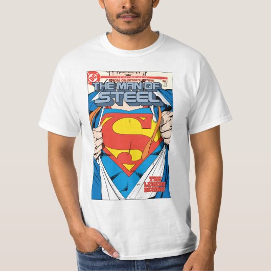 The Man of Steel #1 Collector's Edition Tシャツ (正面)