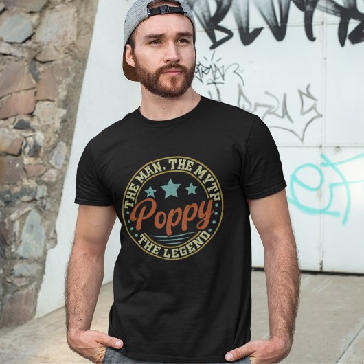 The man the myth the father's day of the legend tシャツ