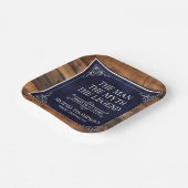 The Man The Myth The Legend 50th Birthday ペーパープレート (傾斜あり)