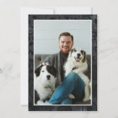 The Man The Myth The Legend 50th Photo Birthday 招待状 (裏面)