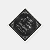 The Man The Myth The Legend 60th Birthday スタンダードカクテルナプキン (角)