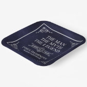 The Man The Myth The Legend 60th Birthday ペーパープレート (傾斜あり)