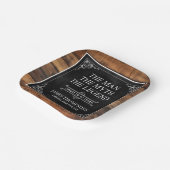 The Man The Myth The Legend 60th Birthday ペーパープレート (傾斜あり)