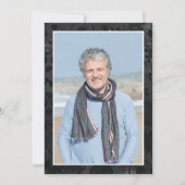 The Man The Myth The Legend 60th Photo Birthday 招待状 (裏面)