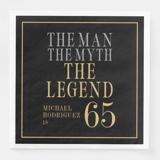 The Man The Myth The Legend 65th Birthday (正面)