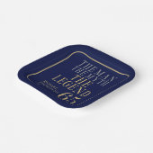 The Man The Myth The Legend 65th Birthday ペーパープレート (傾斜あり)