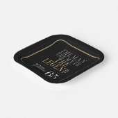 The Man The Myth The Legend 65th Birthday ペーパープレート (傾斜あり)