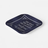 The Man The Myth The Legend 65th Birthday ペーパープレート (傾斜あり)