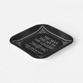 The Man The Myth The Legend 65th Birthday ペーパープレート (傾斜あり)