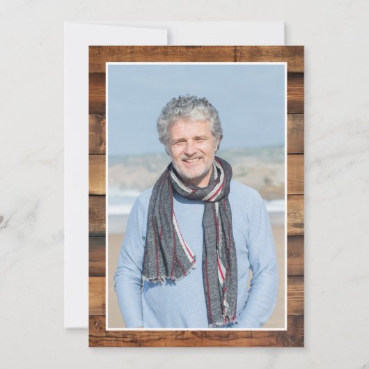 The Man The Myth The Legend 65th Birthday 招待状 (裏面)