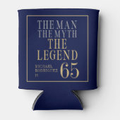 The Man The Myth The Legend 65th Birthday 缶クーラー (正面)