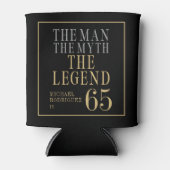 The Man The Myth The Legend 65th Birthday 缶クーラー (正面)