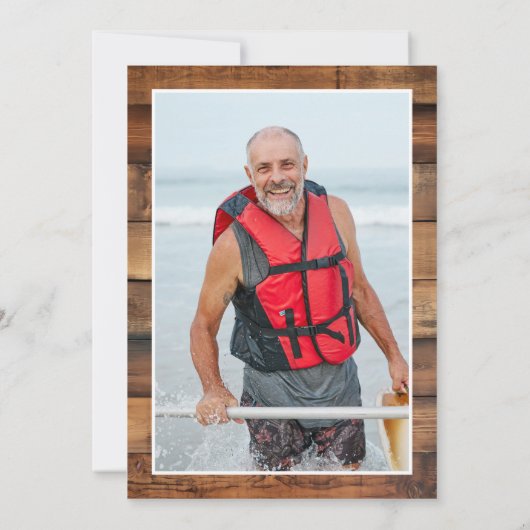 The Man The Myth The Legend 70th Birthday 招待状 (裏面)