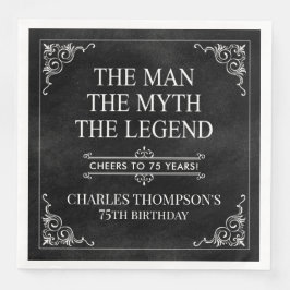 The Man The Myth The Legend 75th Birthday