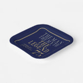 The Man The Myth The Legend 75th Birthday ペーパープレート (傾斜あり)