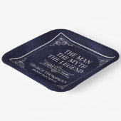 The Man The Myth The Legend 90th Birthday ペーパープレート (傾斜あり)