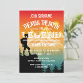 The Man The Myth The Legend Awesome Occasion  招待状 (スタンド正面)