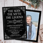 The Man The Myth The Legend Surprise 65th Birthday 招待状