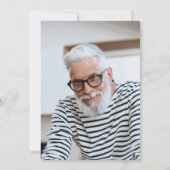 The Man The Myth The Legend Surprise 80th Birthday 招待状 (裏面)