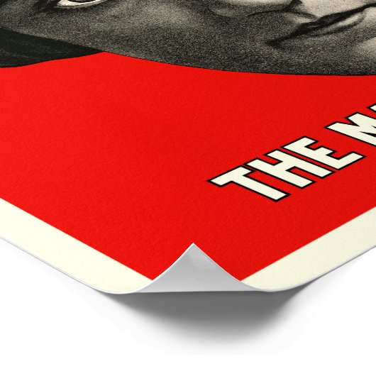 The Man Who Know – ポスター (角)