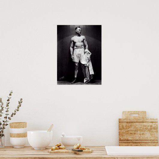 THE MANASSA MAULER - JACK DEMPSEY c.1920 ポスター (キッチン)