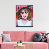 The Mannequin Painting by Alfred Fox キャンバスプリント (インサイチュ (リビング))