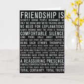 THE MANY REASONS **WE ARE BEST FRIENDS** BIRTHDAY  カード (黄色い花)