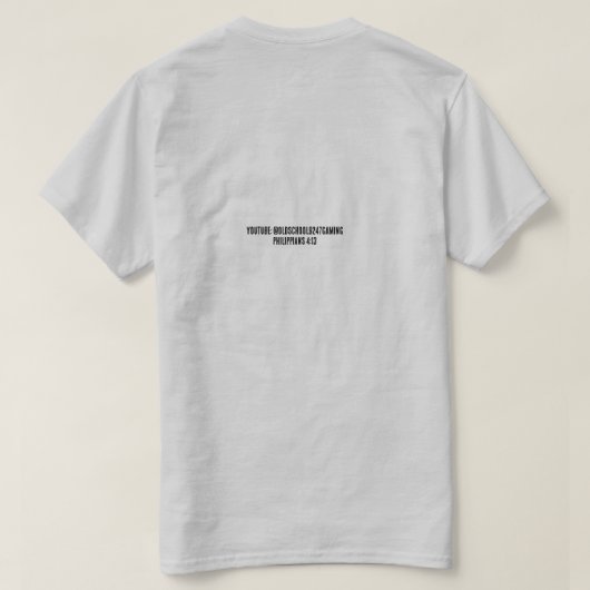 The Map of the South Tシャツ (デザイン裏面)