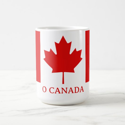 The Maple Leaf flag of Canada コーヒーマグカップ (中央)