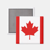 The Maple Leaf flag of Canada マグネット (正面/裏面)