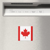 The Maple Leaf flag of Canada マグネット (インサイチュ (食洗機))