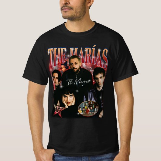 The Marías - アメリカのインディーポップバンド Tシャツ (正面)