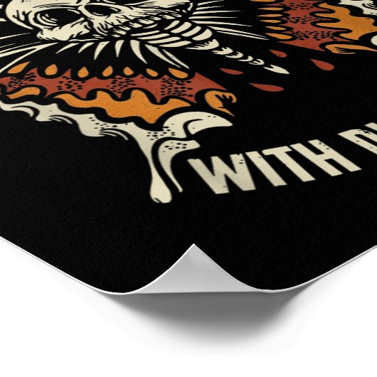 The Marisa Butterfly Skull Change Begin With Disco ポスター (角)