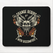 The Marisa Butterfly Skull Change Begin With Disco マウスパッド (正面)