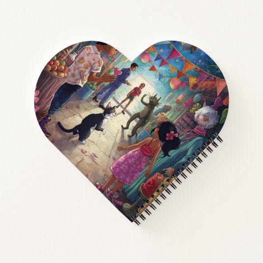 The Market Between Worlds ノートブック (裏面)