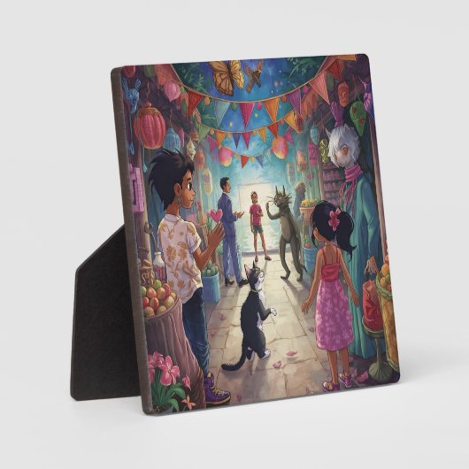 The Market Between Worlds フォトプラーク (正面)