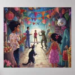 The Market Between Worlds ポスター