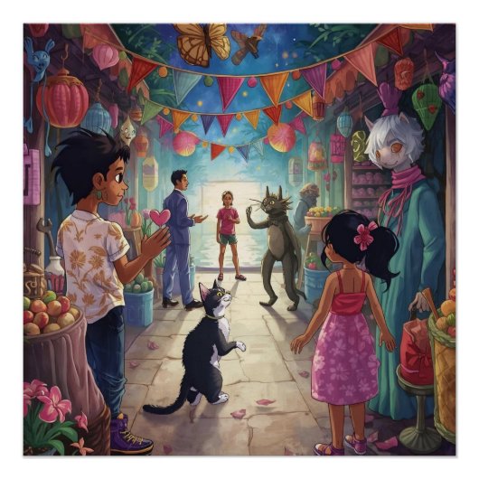 The Market Between Worlds ポスター (正面)