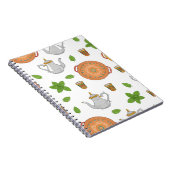 Thé marocain & Motif tadjik ノートブック (右側)