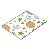 Thé marocain & Motif tadjik ノートブック (左側)