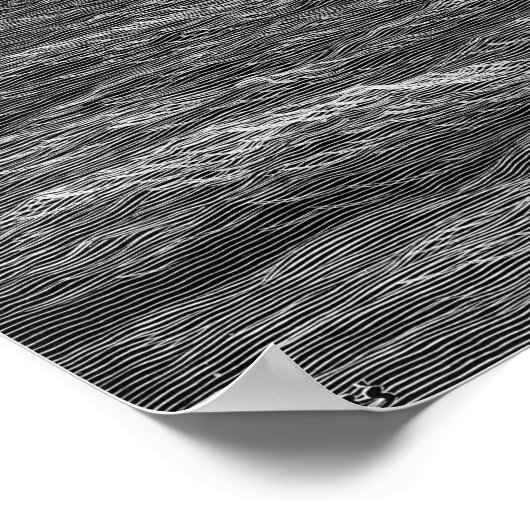 The marooned ship in a moonlit sea ポスター (角)