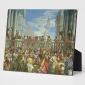 The Marriage Feast at Cana, c.1562 (キャンバス上の油) フォトプラーク (側面)