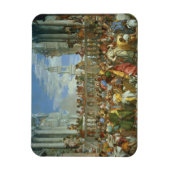 The Marriage Feast at Cana, c.1562 (キャンバス上の油) マグネット (縦)