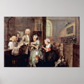 The Marriage Of A Widow " By Hogarth William ポスター (正面)