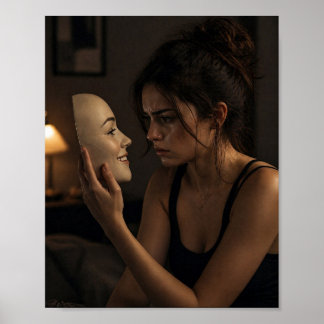 The Mask She Holds Poster ポスター