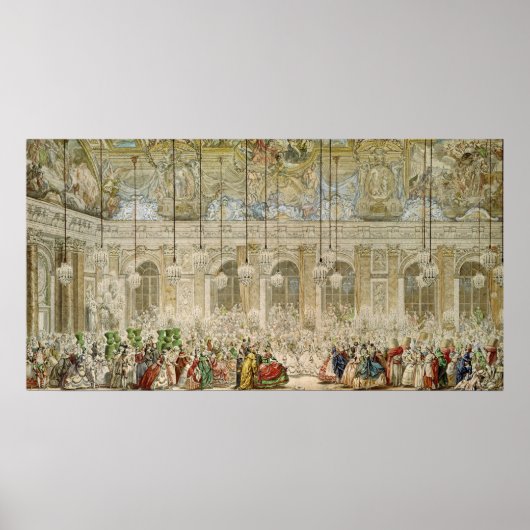 The Masked Ball at the Galerie des Glaces ポスター (正面)
