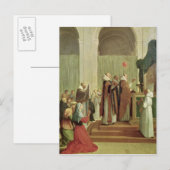 The Mass of St. Martin of Tours, 1654 ポストカード (正面/裏面)