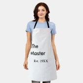 The Master boss name est year date man king title エプロン (着用した状態)