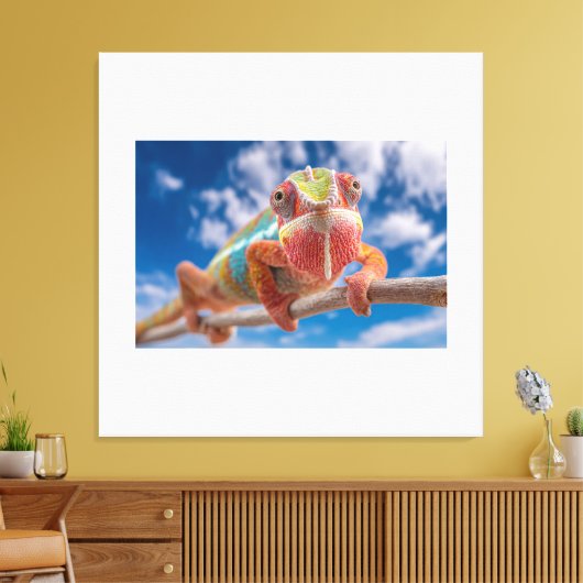 The Master of Tropical Colors キャンバスプリント (インサイチュ (リビング))