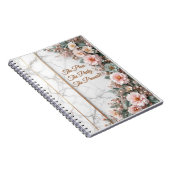 The Master Plan | Art Deco Gold Foil Wedding ノートブック (右側)